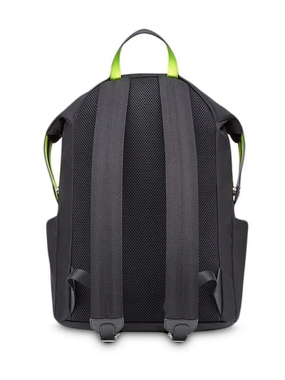 Shop Fendi Two-way Zipped Backpack In Black
