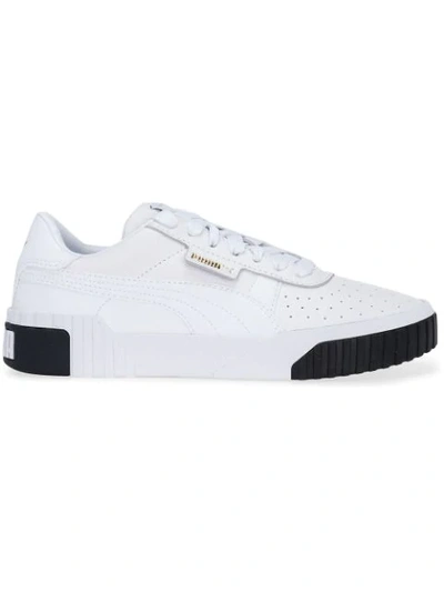 Shop Puma Cali Sneakers In White