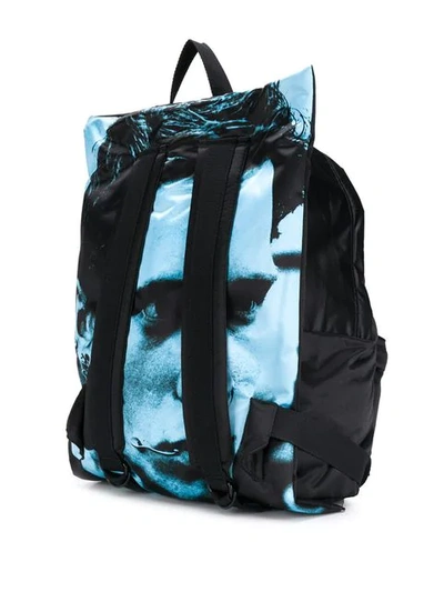 Shop Raf Simons Eastpak Lab X  Padded Backpack In Blue