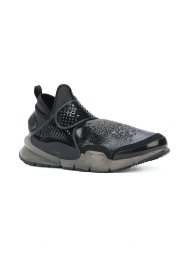 Shop Nike Lab Sock Dart Mid' Sneakers In Black