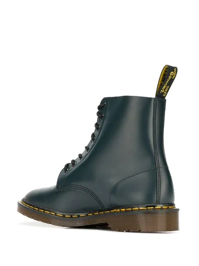 Shop Dr. Martens' X Undercover New Warriors Boots In Blue