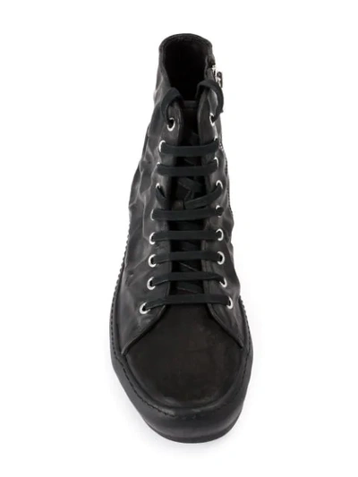 Shop Both Hi-top Sneakers In Black