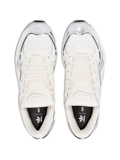 Shop Adidas Originals Adidas By Raf Simons Ozweego Sneakers - Neutrals