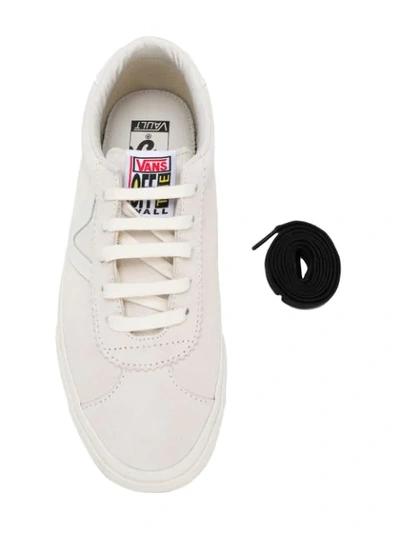 Shop Vans Old Skool Sneakers - White