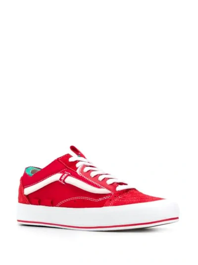 Shop Vans Cap Lx Regrind Sneakers In Red