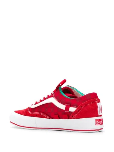 Shop Vans Cap Lx Regrind Sneakers In Red