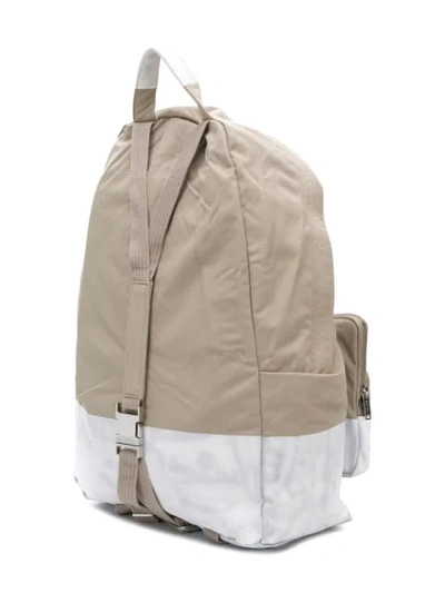 Shop Eastpak X Kris Van Assche Two-tone Backpack In Brown