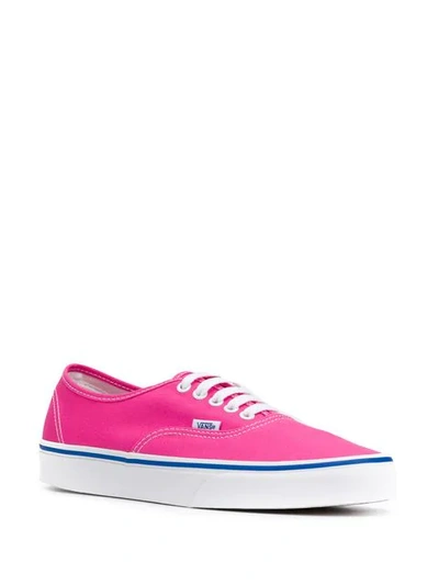 Shop Vans Authentic Sneakers In Pink