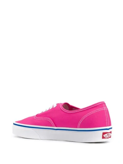 Shop Vans Authentic Sneakers In Pink