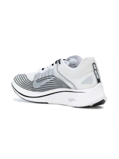 Shop Nike Lab Zoom Fly Sp Sneakers In White