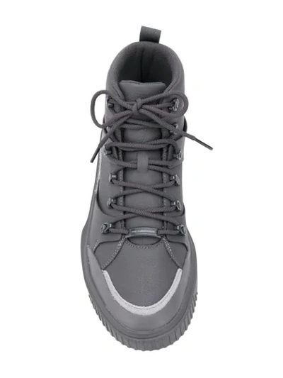 Shop Puma Breaker Mid Sneakers In Grey