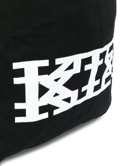 Shop Ktz Drawstring Backpack In Black