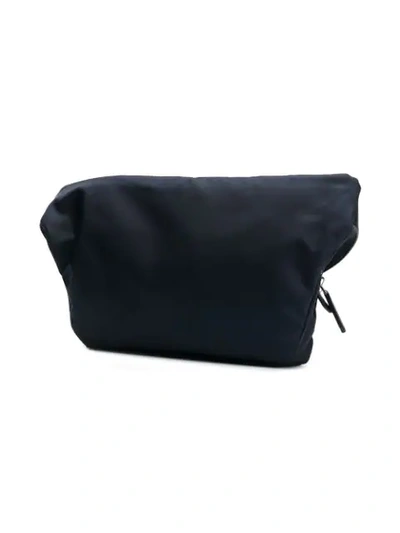 Shop Calvin Klein 205w39nyc Embroidered Belt Bag In Blue