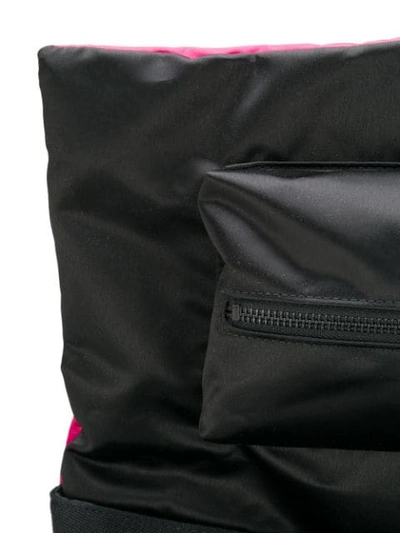 EASTPAK EASTPAK LAB X RAF SIMONS POSTER BACKPACK - 黑色