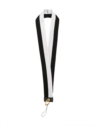 Shop Chaos Two-tone Lanyard In Black