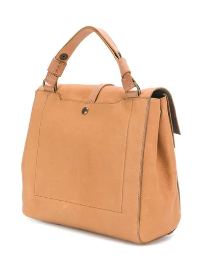 Shop Officine Creative Seurat Satchel In Brown