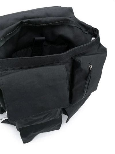 Shop Eastpak Raf Simons X Eastpack Oversized Backpack In Black