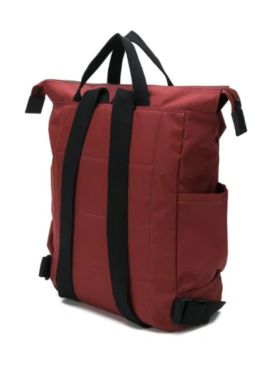 Shop Ally Capellino Fin Ripstop Rucksack - Red