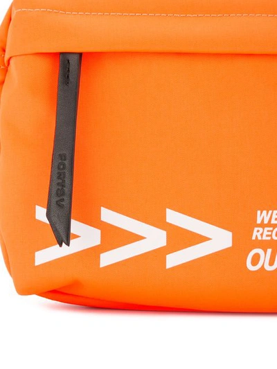 Shop Ports V Slogan Belt Bag In Orange