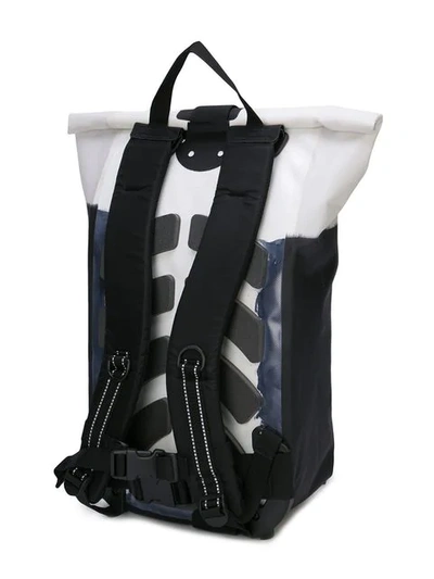 Shop 11 By Boris Bidjan Saberi Foldover Backpack In White