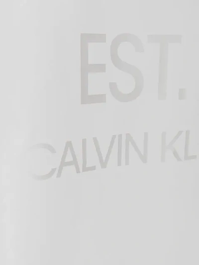 Shop Calvin Klein Jeans Est.1978 Large Logo Print Tote In White