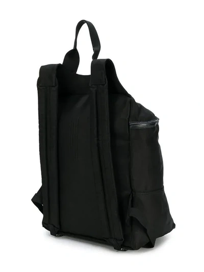 Shop Rick Owens Drkshdw Zip Pocket Backpack - Black