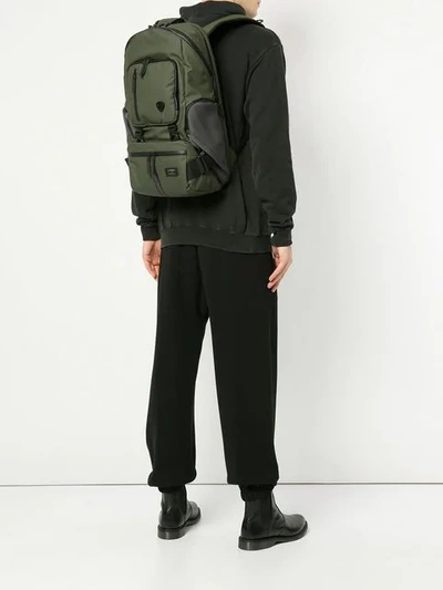 Shop Makavelic Fearless Union Backpack In Green