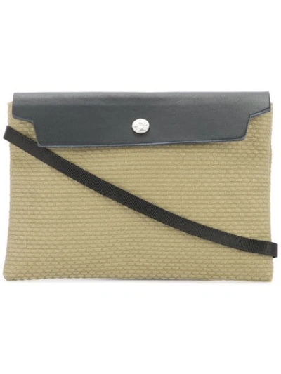 Shop Cabas Micro Shoulder Bag In Brown