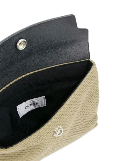 Shop Cabas Micro Shoulder Bag In Brown
