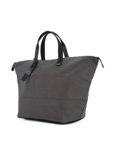 Shop Cabas Contrast Handle Large Bowler Bag In Green