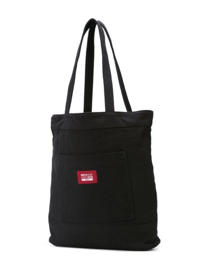 Shop Mostly Heard Rarely Seen 8-bit Mobility Tote - Black