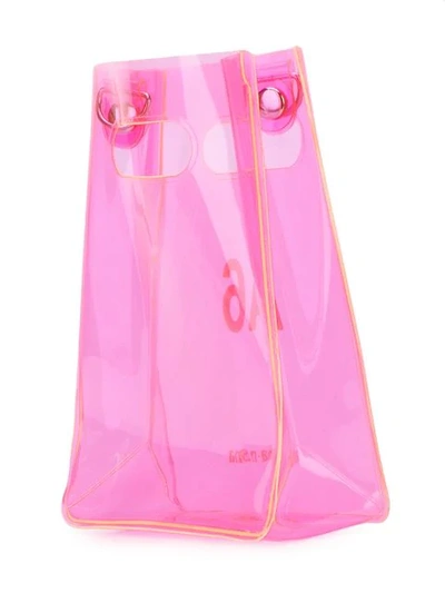 Shop Nana-nana Mini A6 Tote Bag In Pink