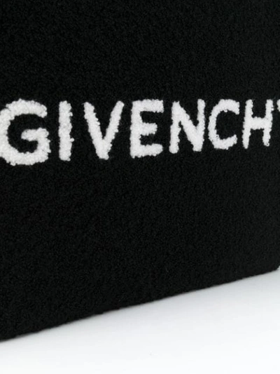 Shop Givenchy Logo Clutch Bag In Black