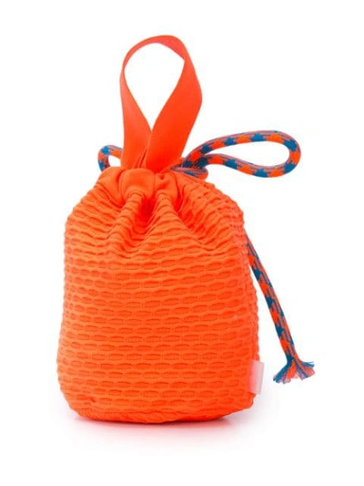 Shop Angus Chiang Successful Bucket Bag In Orange