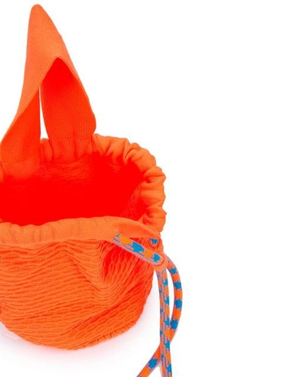 Shop Angus Chiang Successful Bucket Bag In Orange