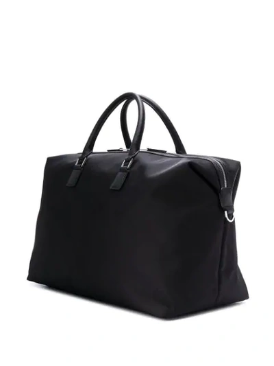 Shop Karl Lagerfeld K/ikonik Weekender Holdall In Black