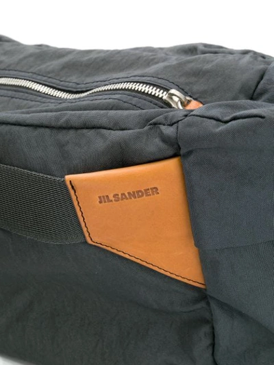 JIL SANDER 衬垫旅行包 - 灰色