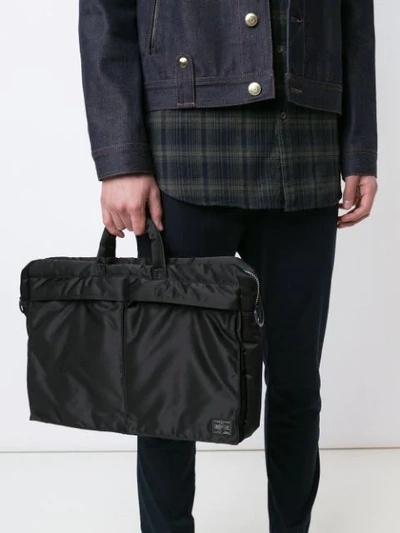 Shop Porter-yoshida & Co 'tanker' Briefcase In Black