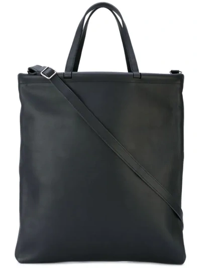 Shop Isaac Reina 'tube' Tote Bag - Black
