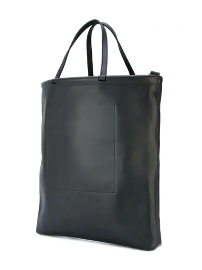 Shop Isaac Reina 'tube' Tote Bag - Black