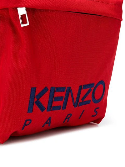 Shop Kenzo Tiger Backpack - Red