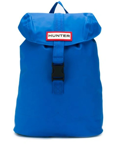 Shop Hunter Foldover Buckle Backpack - Blue