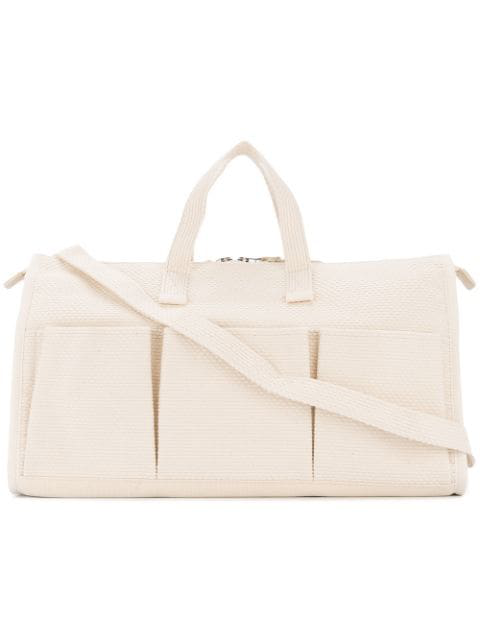 multi pocket tote bag