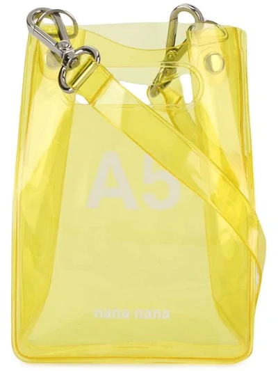 Shop Nana-nana 'a5' Handtasche In Yellow