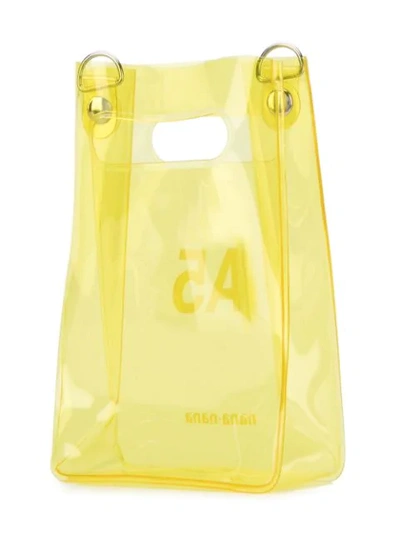 Shop Nana-nana 'a5' Handtasche In Yellow