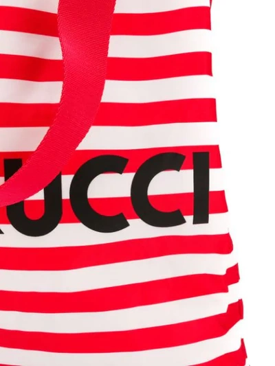 Shop Fiorucci Shopper Mit Streifen In Red
