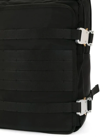 Shop Alyx Buckle Strap Backpack In Black