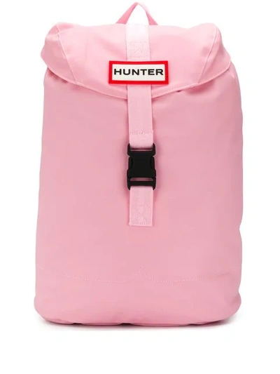 Shop Hunter Foldover Buckle Backpack - Pink