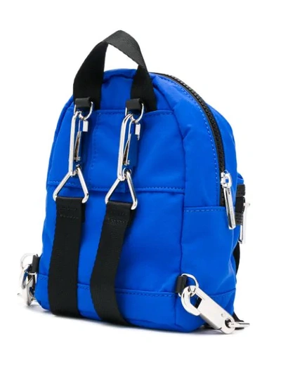 Shop Kenzo Mini Logo Backpack - Blue