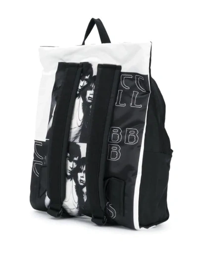 Shop Eastpak X Raf Simons Poster Padded Backpack In Black